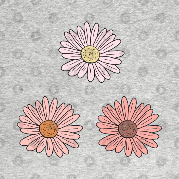 Pastel Pink Daisy Pack by NatureGlow